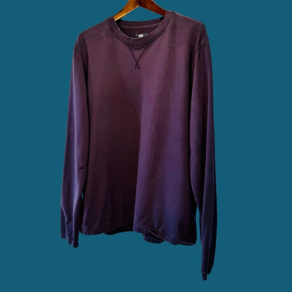 PAIGE Men's Jaxton French Terry Long-Sleeve Sweatshirt in Night Cap - 2XL - Picture 13 of 16